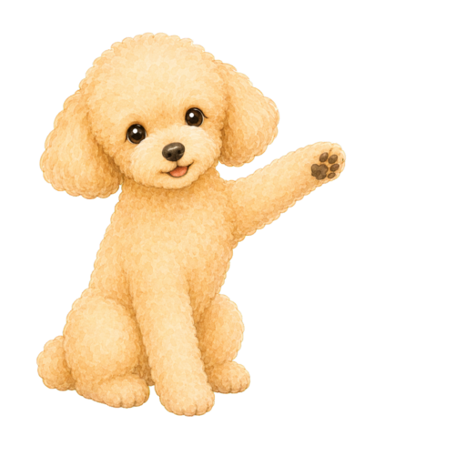 案内するラッちゃん(ブランドキャラクター)